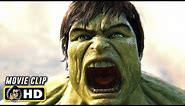 THE INCREDIBLE HULK (2008) University Battle [HD] Hulk Smash