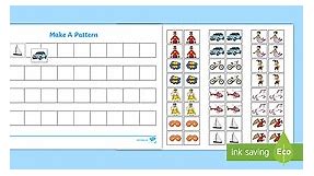 Make A Pattern Worksheets