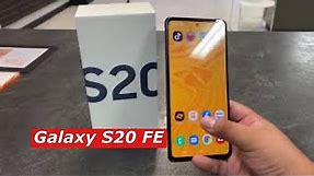 Samsung Galaxy S20 FE 5G Unboxing Boost Mobile