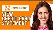 How To View Home Depot Credit Card Statement (Updated)