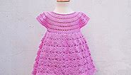 Crochet dress for a very easy girl Majovelcrochet