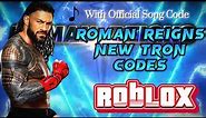 ROBLOX WWE 2K23: Roman Reigns Tron Codes *With Official Theme I’d*