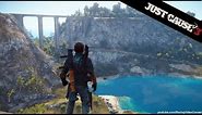 Just Cause 3 | 10 Minutes of Free Roam Gameplay | Wingsuit, Grappling, Flying, Explosions (PS4) HD