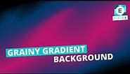 Pixlr E How to create Grainy Gradient Background in Pixlr E