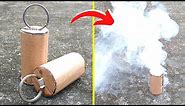 How To Make A Smoke Bomb | Easy And Simple Smoke Bomb | DIY