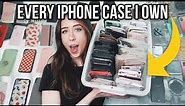 My ENTIRE iPhone Case Collection!!