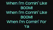Here Comes The Boom-Lyrics Onscreen-Nelly