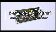 DIY Simple AC-DC Switching mode power supply using TNY26x | Kicad tutorial #ElecDIY