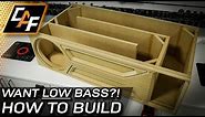 How to Build a T-Line Subwoofer Box