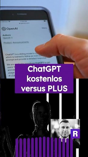 ChatGPT Plus versus ChatGPT kostenlos (Vergleich) #ki #chatgptplus