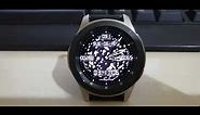 Galaxy Watch Animated Light Spheres Watch Face