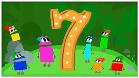 "The Number Seven," Number Songs by StoryBots | Netflix Jr