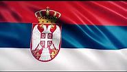 Serbia Flag Waving | Serbian Flag Waving | Serbia Flag Screen