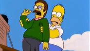 Flanders gets killed (The Simpsons)