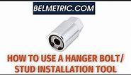 How To Use a Stud/Hanger Bolt Installation Tool