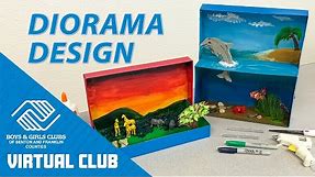 Art Project For Kids: How To Design A Diorama