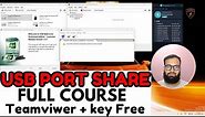 "How to Share Mobile Software Ports: Step-by-Step Guide" With Teamviewer & Key Free