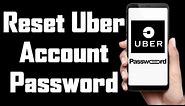 FORGOT UBER PASSWORD? Recover Uber Password Help 2021 | Reset Uber Account Password | Uber.com App