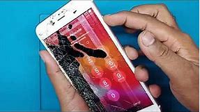 iphone 6s plus Crack broken TouchScreen Folder replacement/How to iphone Touch Screen Restoration