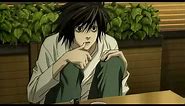 [Death Note] L explains why he can't sit right
