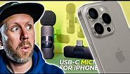 Amazing USB-C Mic for the NEW iPhone 15!👀