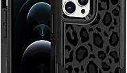 Designed for iPhone 12 Pro Max Case, Heavy-Duty Tough Rugged Lightweight Slim Shockproof Protective Case for iPhone 12 Pro Max 6.7 Inch,Women Girls,Cute Cheetah Leopard Pattern