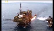 Explosion in the North Sea Piper Alpha Disaster