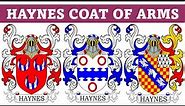 Haynes Coat of Arms & Family Crest - Symbols, Bearers, History