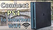 Kako Povezati PS4 Na Internet Preko WiFi - How To Connect PlayStation 4 To The Internet Using Wi Fi