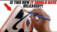 AIR JORDAN 1 ELECTRO ORANGE: IS THIS HOW IT SHOULD HAVE RELEASED?!