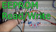 EEPROM Read/Write 🔴 ATmega328P Programming #10 AVR microcontroller with Atmel Studio