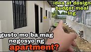25sqm Small House | Apartment ideas | Simple Bungalow | Budget House