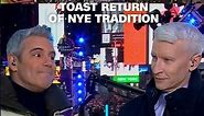 CNN hosts toast return of NYE tradition