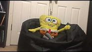 SpongeBob on a chair