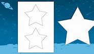 Blank Star Templates