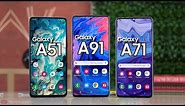 Samsung Galaxy A51 / Galaxy A71 / Galaxy A81 & Galaxy A91 - IT'S ALL HERE!