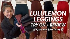 Lululemon Leggings Explained - from an employee (Sizing, Try On, Review, Collection)