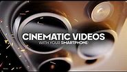 Shoot & Edit CINEMATIC VIDEOS with your PHONE | iPhone 15 Pro Behind the Scenes