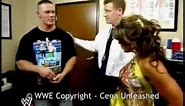 John Cena & Mickie James Backstage