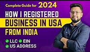 How to Register Business in USA from India? | LLC or C corp in Wyoming