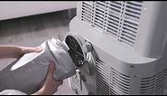 Portable Air Conditioner Dual Hose Installation