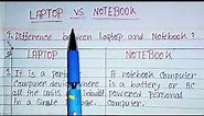 Difference between laptop and notebook|laptop vs notebook|notebook vs laptop|laptop|notebook.