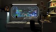 Futuristic Bedroom Live Wallpaper - WallpaperWaifu