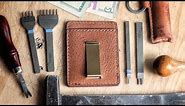 Leather DIY: Traditional Money Clip Card Wallet
