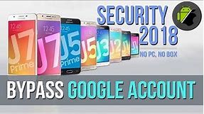 Bypass FRP Samsung J7 Pro and all Samsung J Series (Security 2018) (Android 7) (no PC)