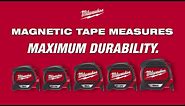 Milwaukee® Premium Magnetic Tape Measures