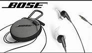 BOSE SoundSport in-ear headphone unboxing