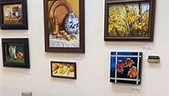 Jan Butler enjoys painting a variety of subjects in oil, watercolor and rice paper batik in a realistic manner; Still life and nature subjects are her favorite two things to paint. - - #oilpainting #stilllifepainting #stilllife_perfection #wichitaart #wichitaartist | Gallery XII