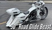 2018 Harley 30” Road Glide Custom Bagger