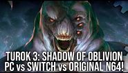 Turok 3: Shadow of Oblivion - Nightdive Studios Remaster - Switch/PC vs OG N64 - DF Retro Play EX!